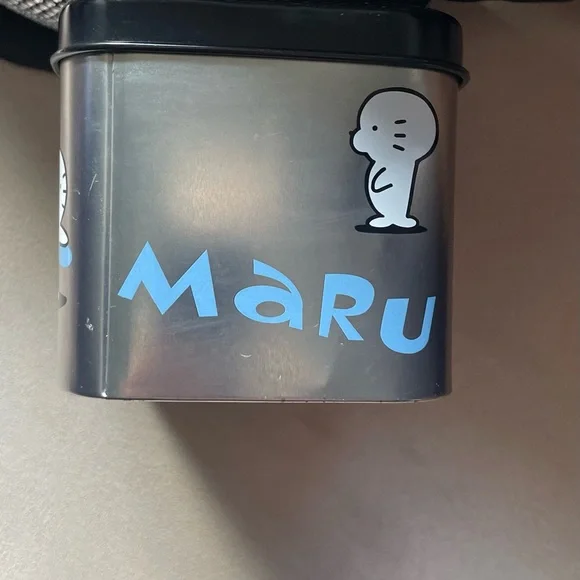 💚💚2 piece BADTZ MARU Original90’s Sanriolightweight metal box w/handle & PENCIL - Picture 6 of 11